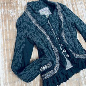 Free People Petticoat Ruffle Jacket